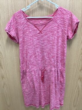 Columbia Heathered Pink Crewneck Dress